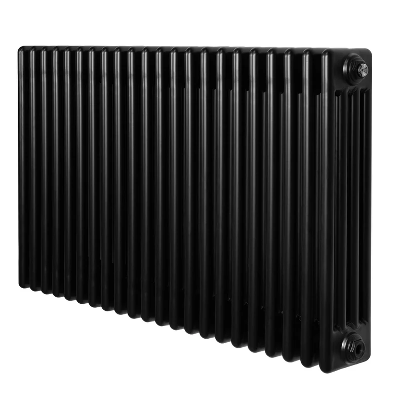 Traditionele 4-Kolom Radiator - 600 x 1010 mm - Zwart