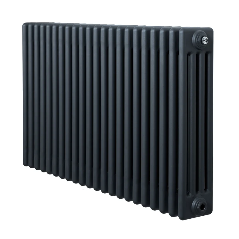 Traditionele 4-Kolom Radiator - 600 x 1010 mm - Antraciet Grijs