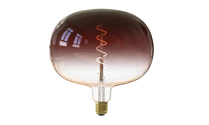 Calex Boden Colors Marron - E27 LED Lamp - Filament Lichtbron Dimbaar - 5W - Warm Wit Licht