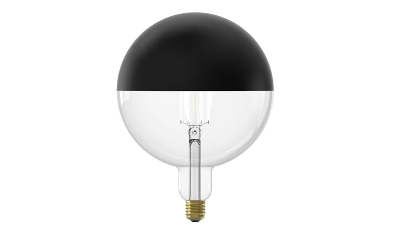 Calex Kalmar XXL LED Lamp E27 - Zwarte Kopspiegel - Ø110mm - Dimbaar