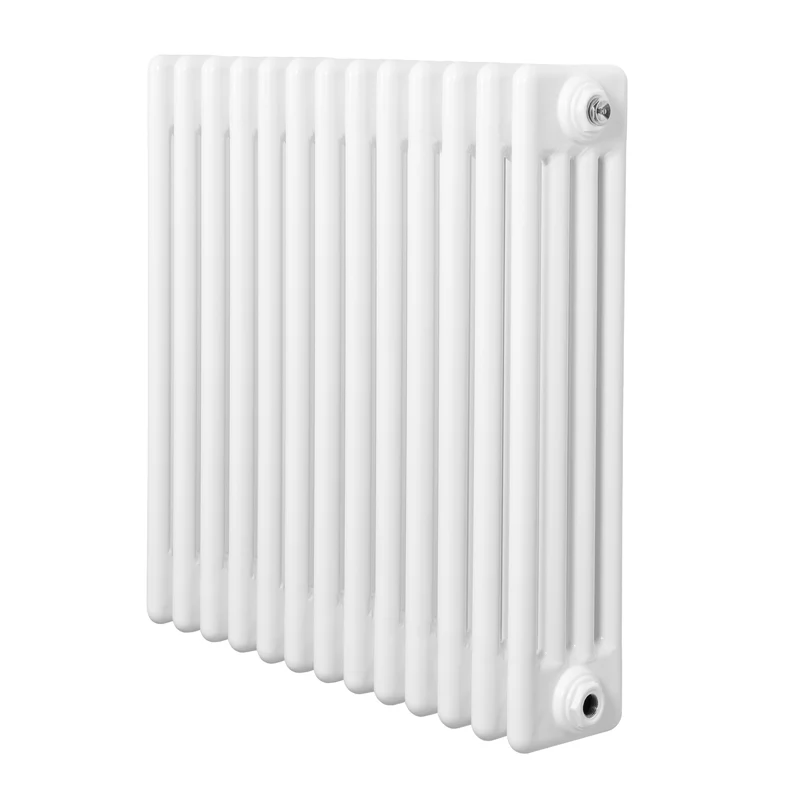 Traditionele 4-Kolom Radiator - 600 x 605 mm - Wit