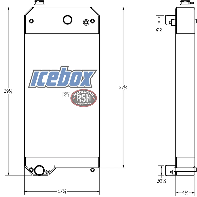 Caterpillar PJ38421 Radiator # 851126