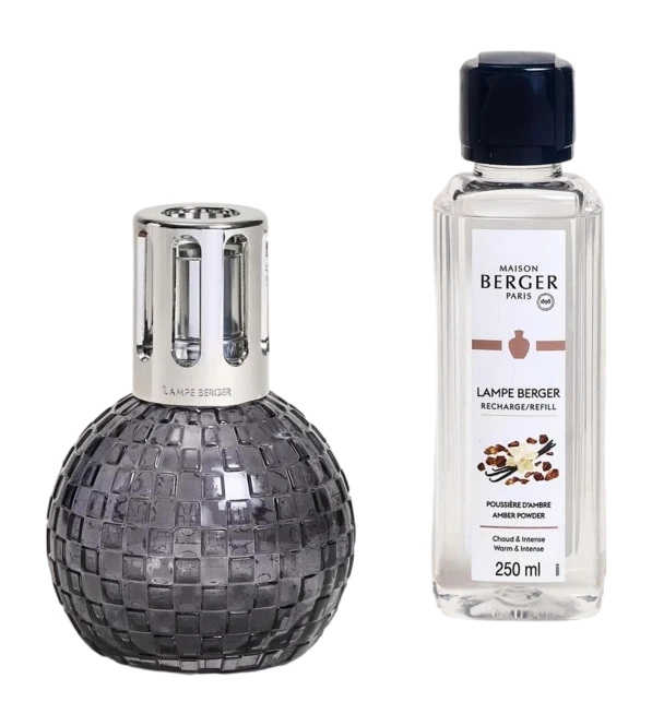 Lampe Berger Giftset Disco Grise
