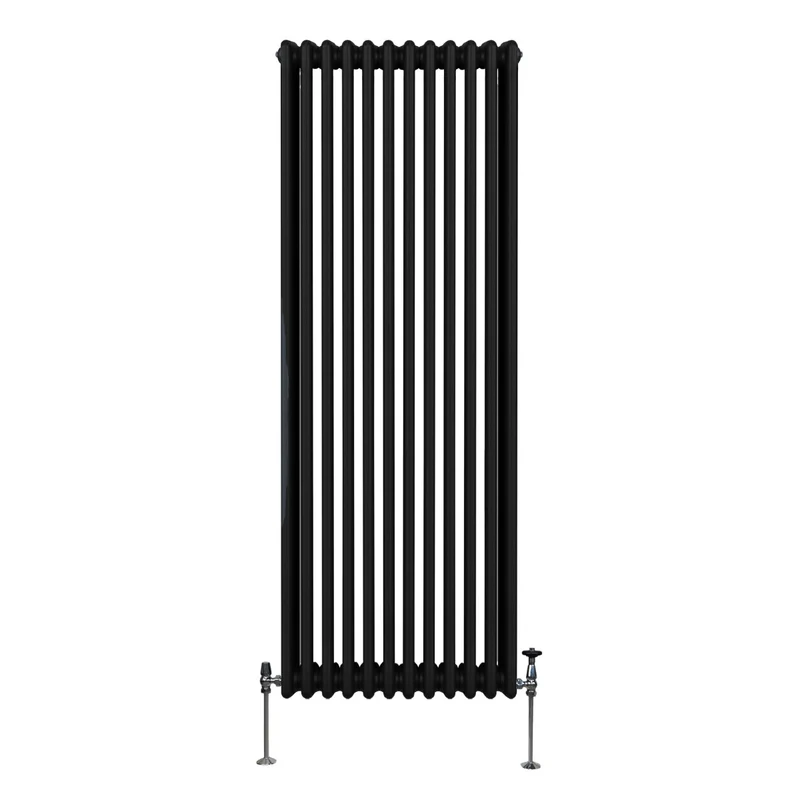 Traditionele 3-kolomsradiator - 1800 x 562 mm - Zwart