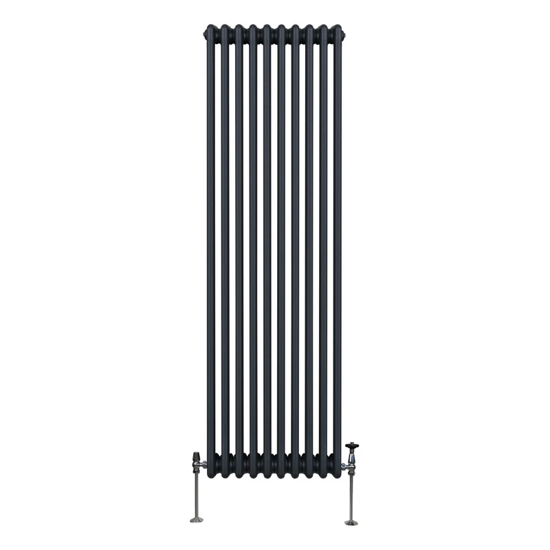 Traditionele 3-kolomsradiator - 1800 x 472 mm - Antracietgrijs