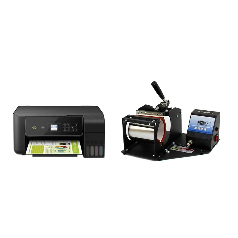 Bundel: Pixmax Mokken pers + printer en accessoires
