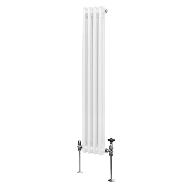 Traditionele 2-kolomsradiator - 1500 x 202 mm - Wit