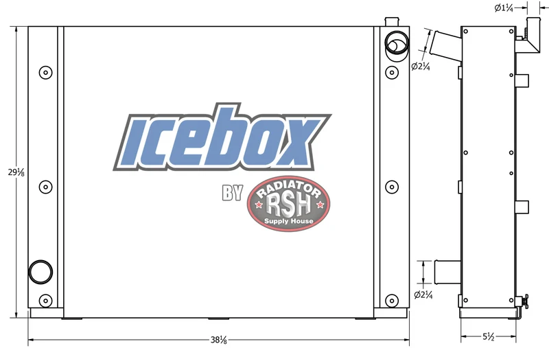 Doosan Radiator # 990438