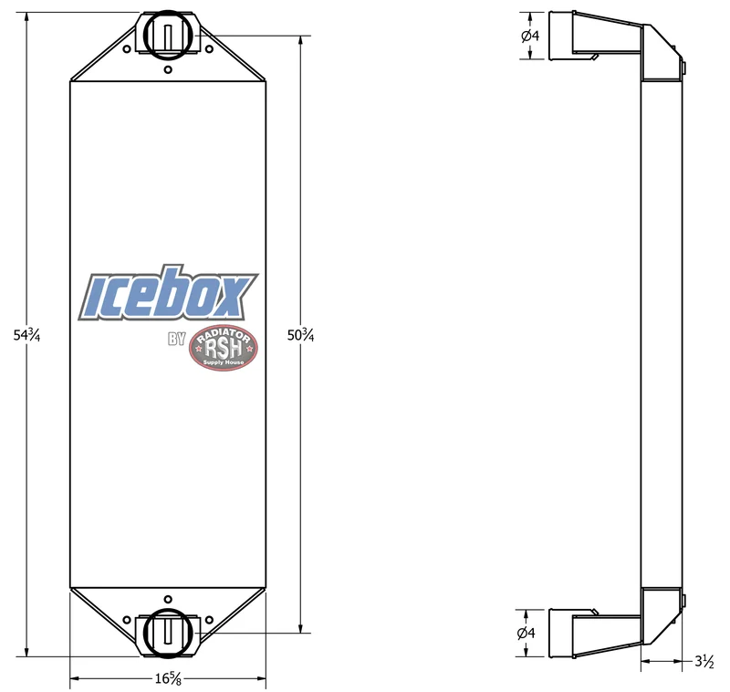Detroit Series 60 Charge Air Cooler # 990424