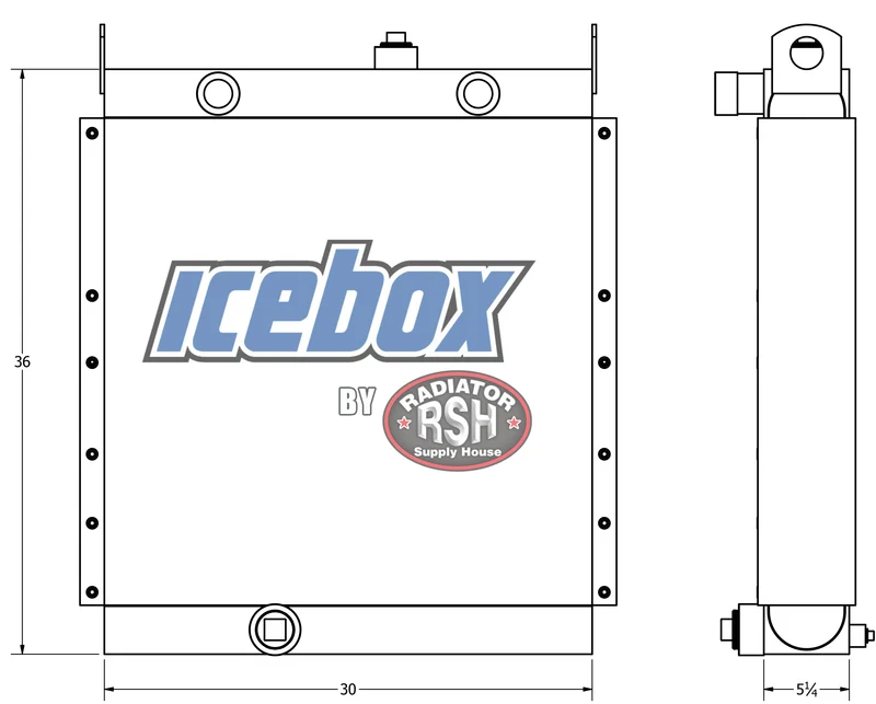 Plant Crusher Oil Cooler # 990423