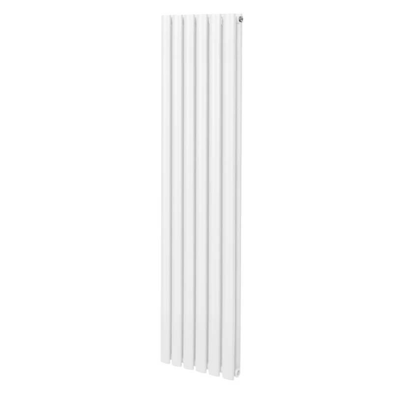 Ovale Kolomradiator - 1600mm x 360mm - Wit