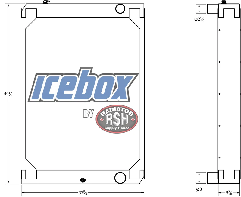 Case Radiator # 845006