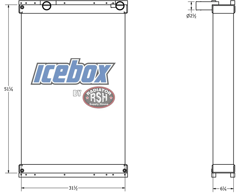 Serva Blender Radiator # 990294
