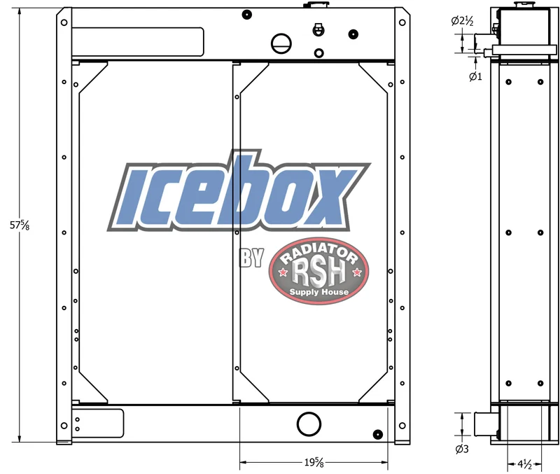 Frac Radiator # 990193