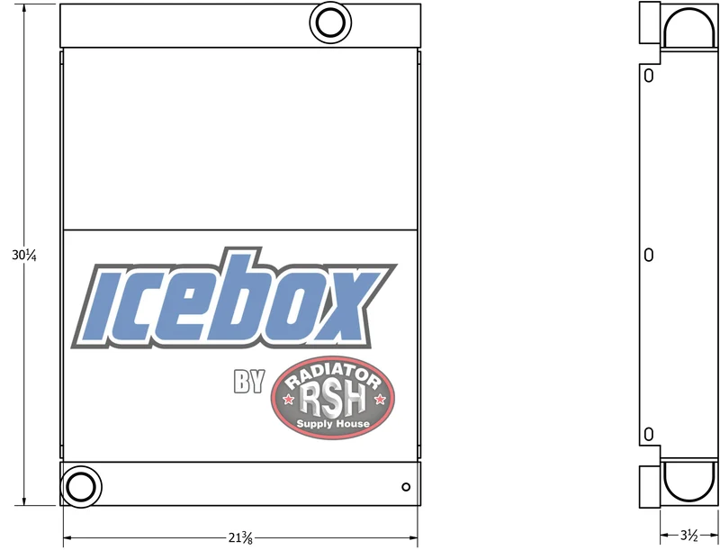 Oxbo 2470 Bean Harvester Oil Cooler # 820205