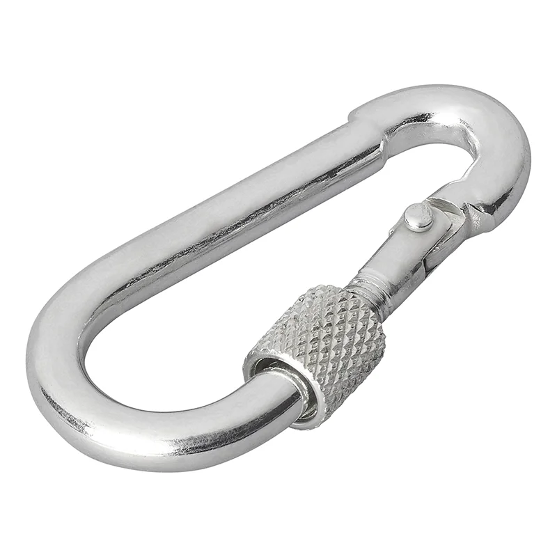 ProPlus Karabijnhaak metaal 5x50mm met schroefsluiting