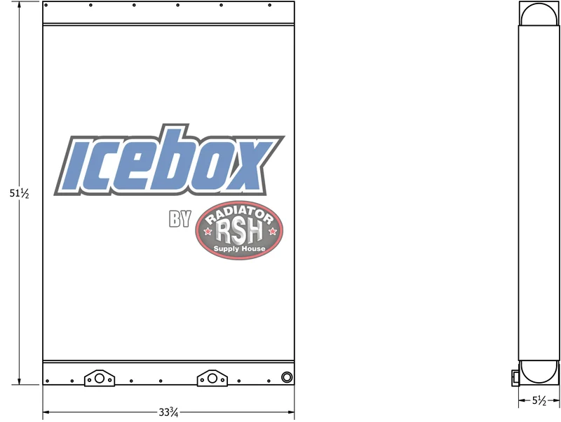 Atlas Copco Radiator # 840105