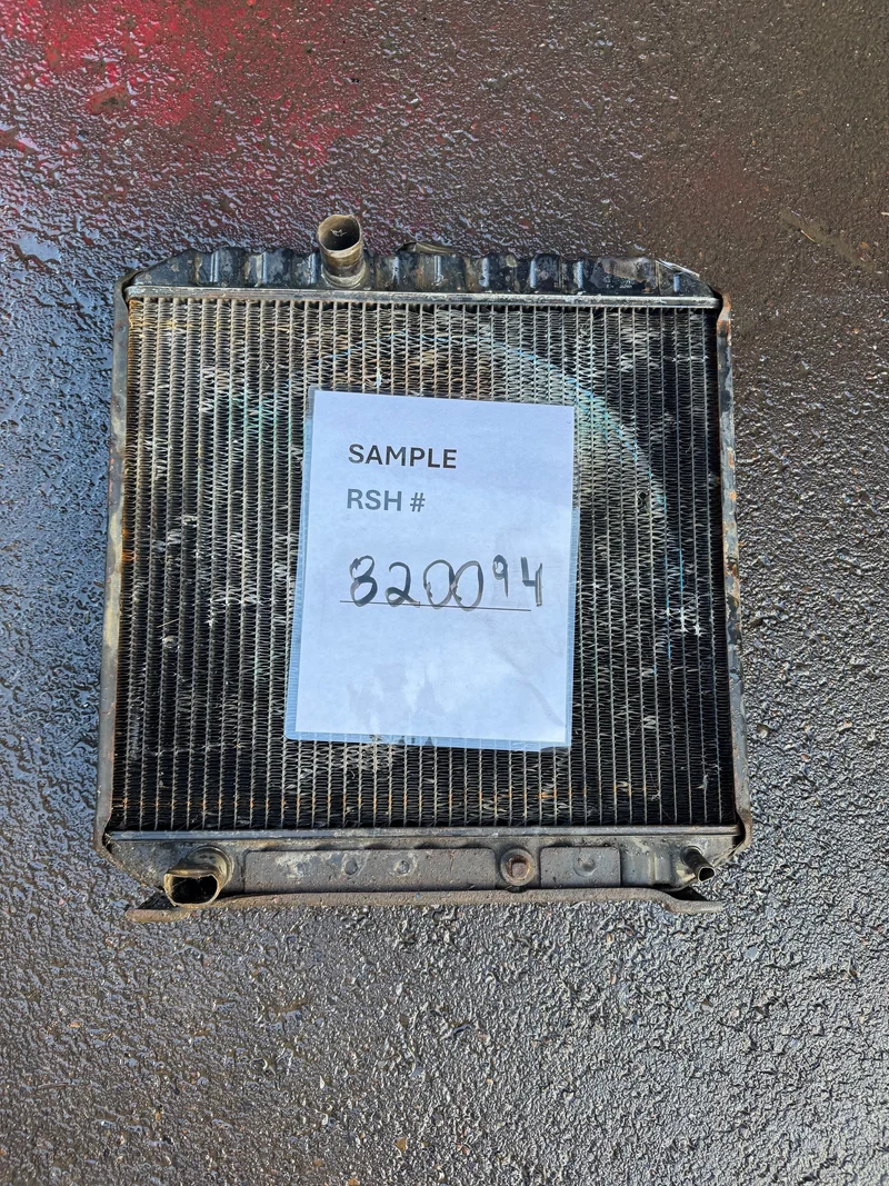 Kubota 191 Excavator Radiator # 820094