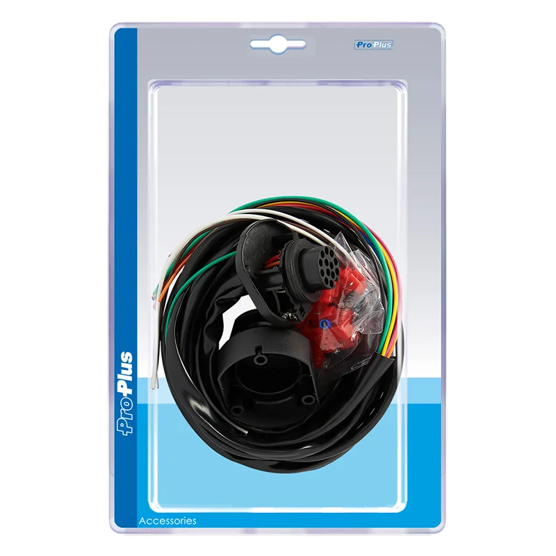 ProPlus Trekhaakkabelset 13-polig PVC type Jaeger + 1,50M kabel in blister