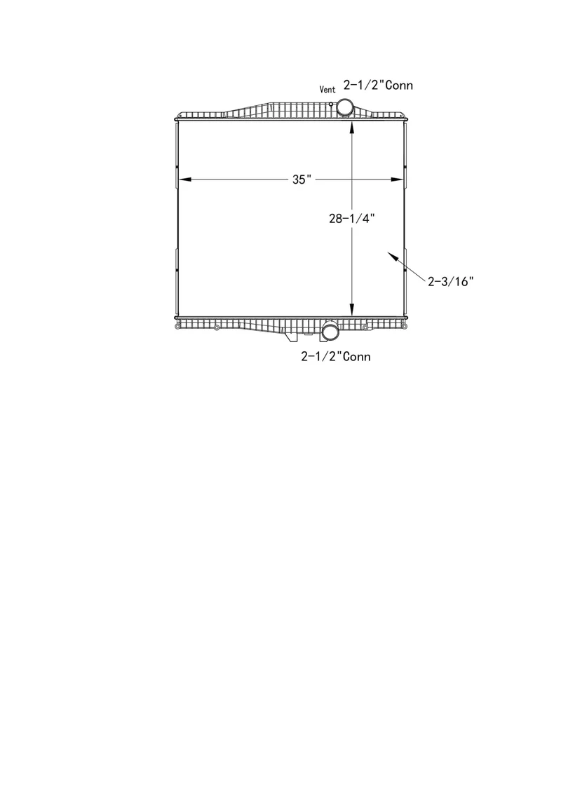 Volvo Radiator # 607131