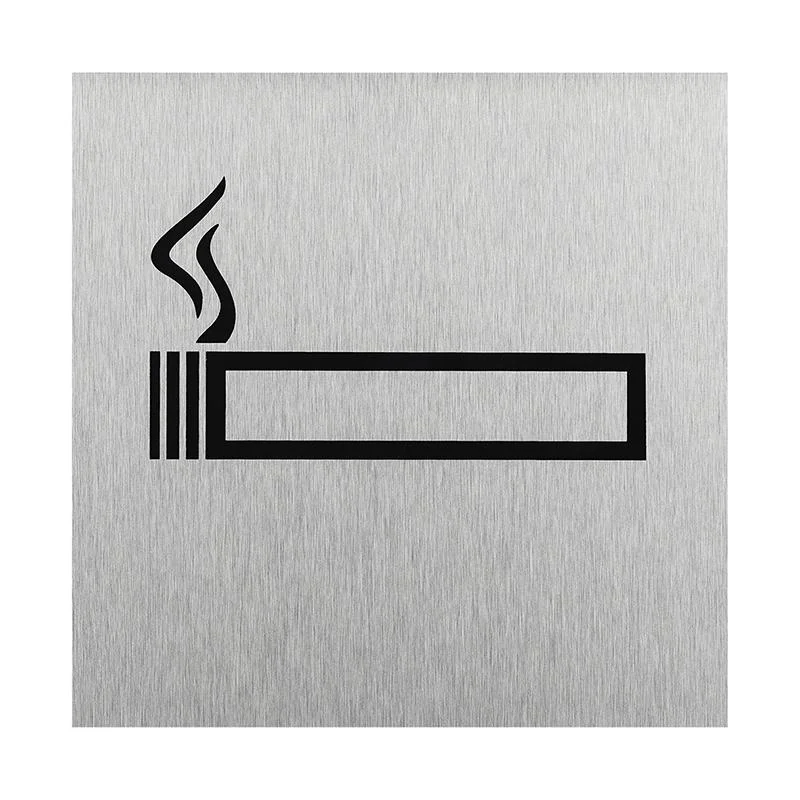 ProPlus Aluminium deurbordje " pictogram roken toegestaan " 120x120mm