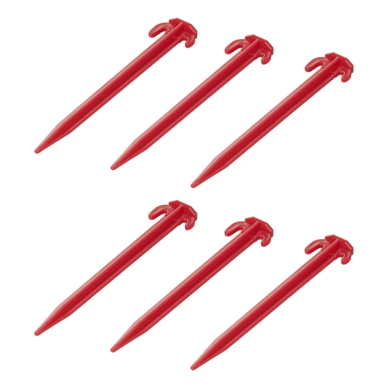 ProPlus Tentharing 19cm kunststof 6 stuks in polybag