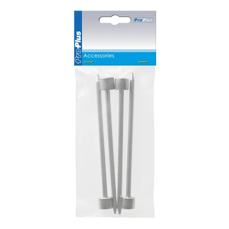 ProPlus Rotspen 15cm aluminium 4 stuks in polybag