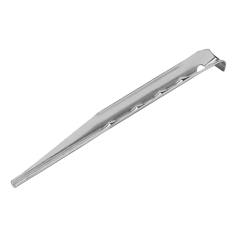 ProPlus Tentharing 18,5cm aluminium geribbeld 6 stuks in polybag