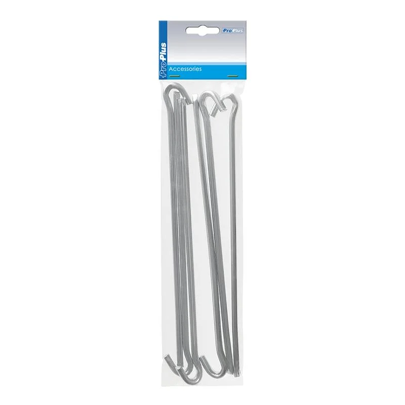ProPlus Rotspen 30cm metaal driehoekig 6 stuks in polybag