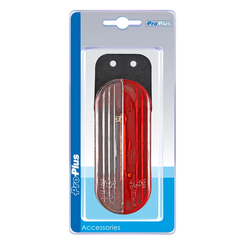 ProPlus Breedtelicht LED rood/wit links in blister