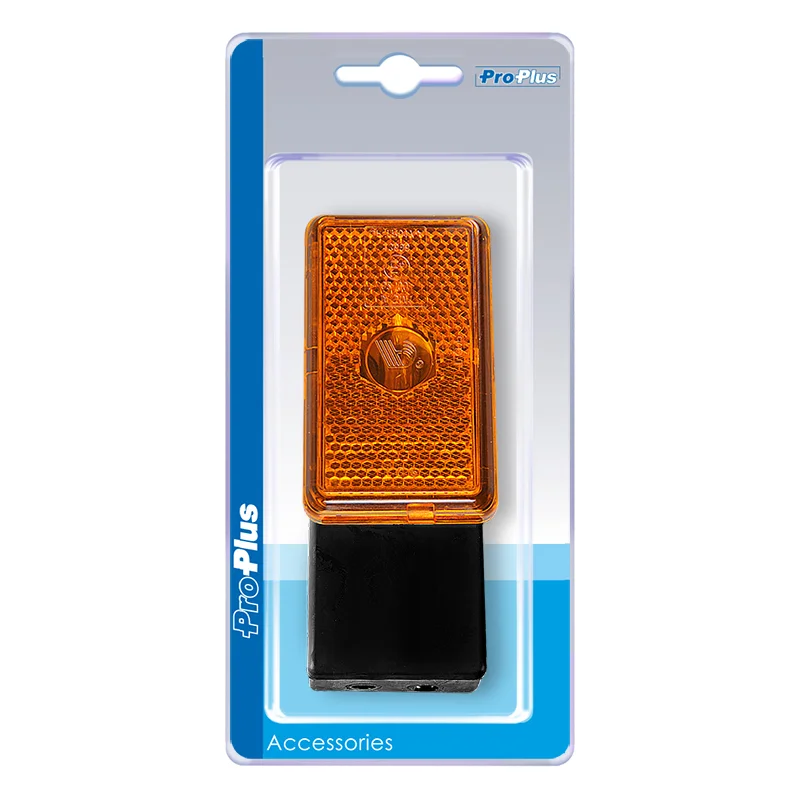 ProPlus Zijmarkeringslamp oranje 110x45x51mm in blister