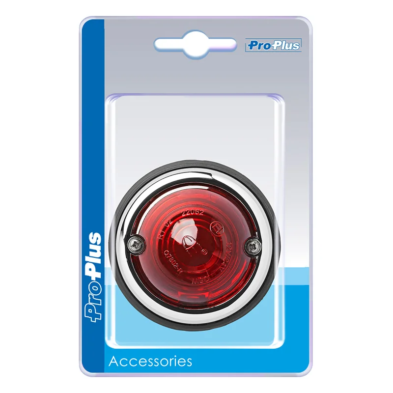 ProPlus Markeringslamp rood 70mm PM in blister
