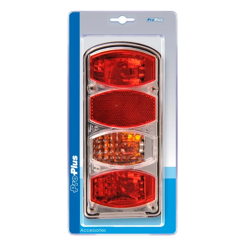 ProPlus Achterlicht 6 functies 222x100mm links in blister