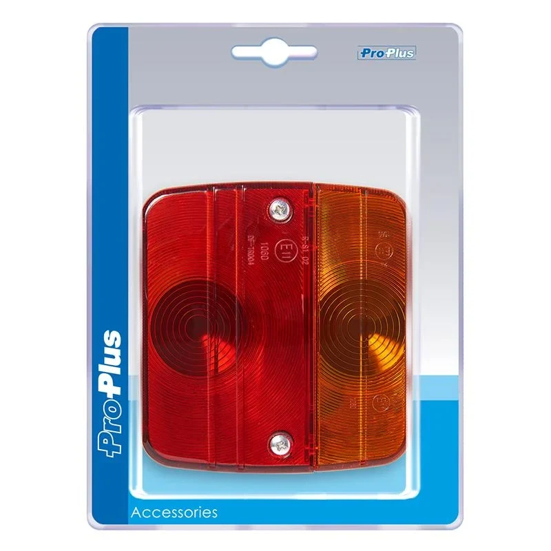 ProPlus Achterlicht 4 functies 98x104mm incl. gloeilampjes in blister