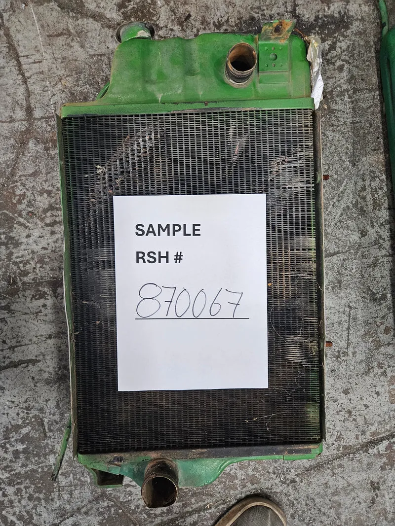 John Deere 2240 Radiator # 870067