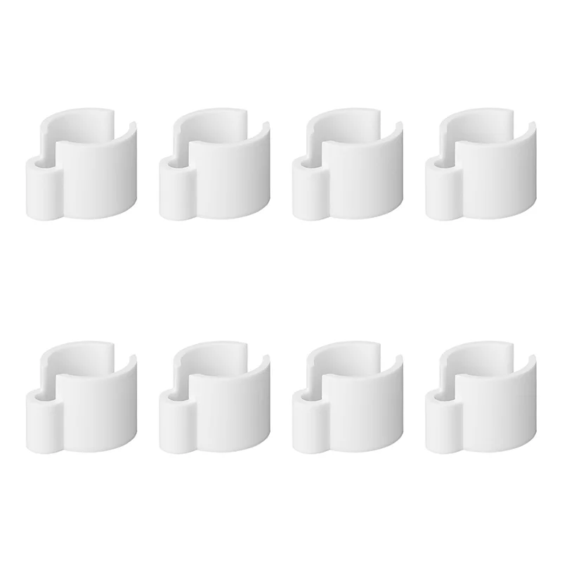 ProPlus Kabelclip wit 22-32mm - set van 8 stuks