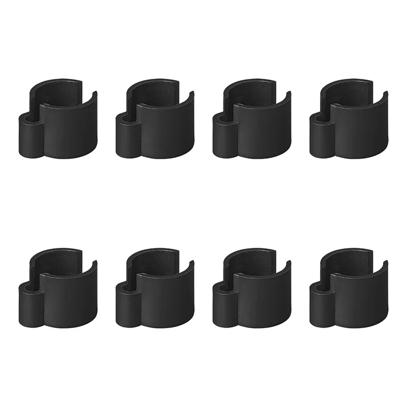 ProPlus Kabelclip zwart 22-32mm - set van 8 stuks