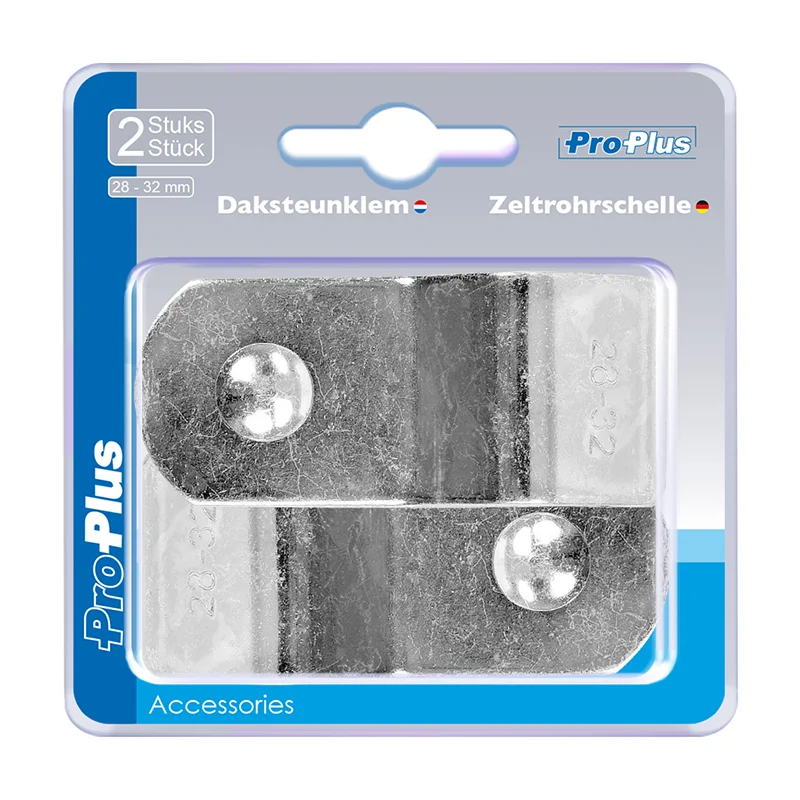 ProPlus Daksteunklem 28-32mm 2 stuks in blister