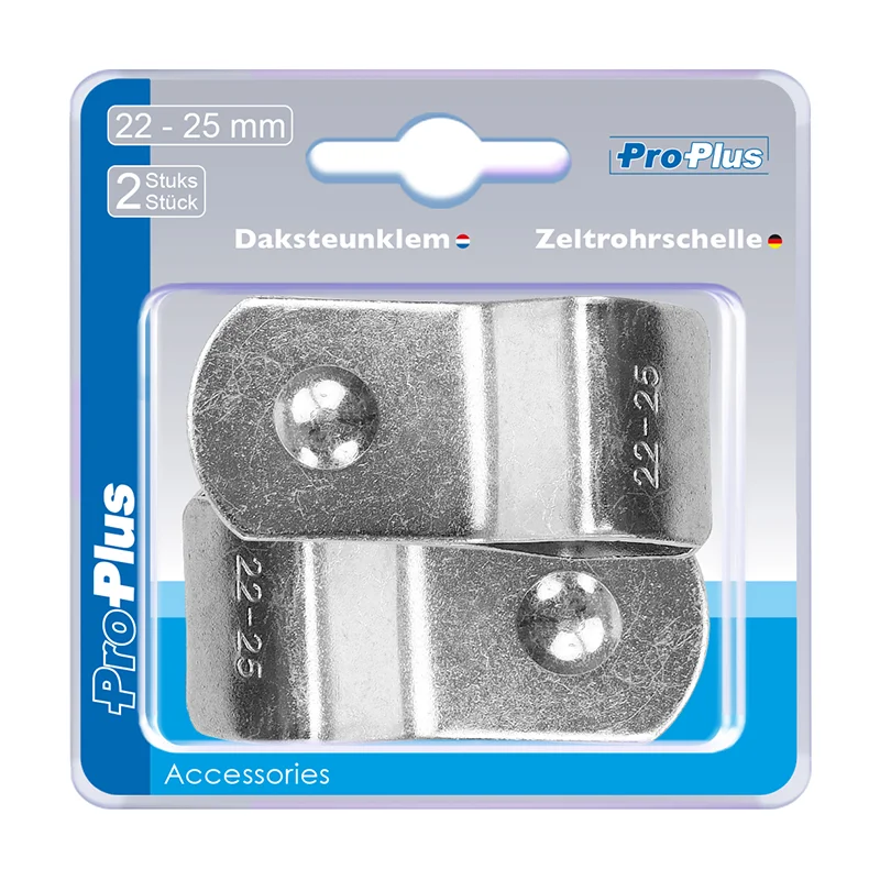 ProPlus Daksteunklem 22-25mm 2 stuks in blister