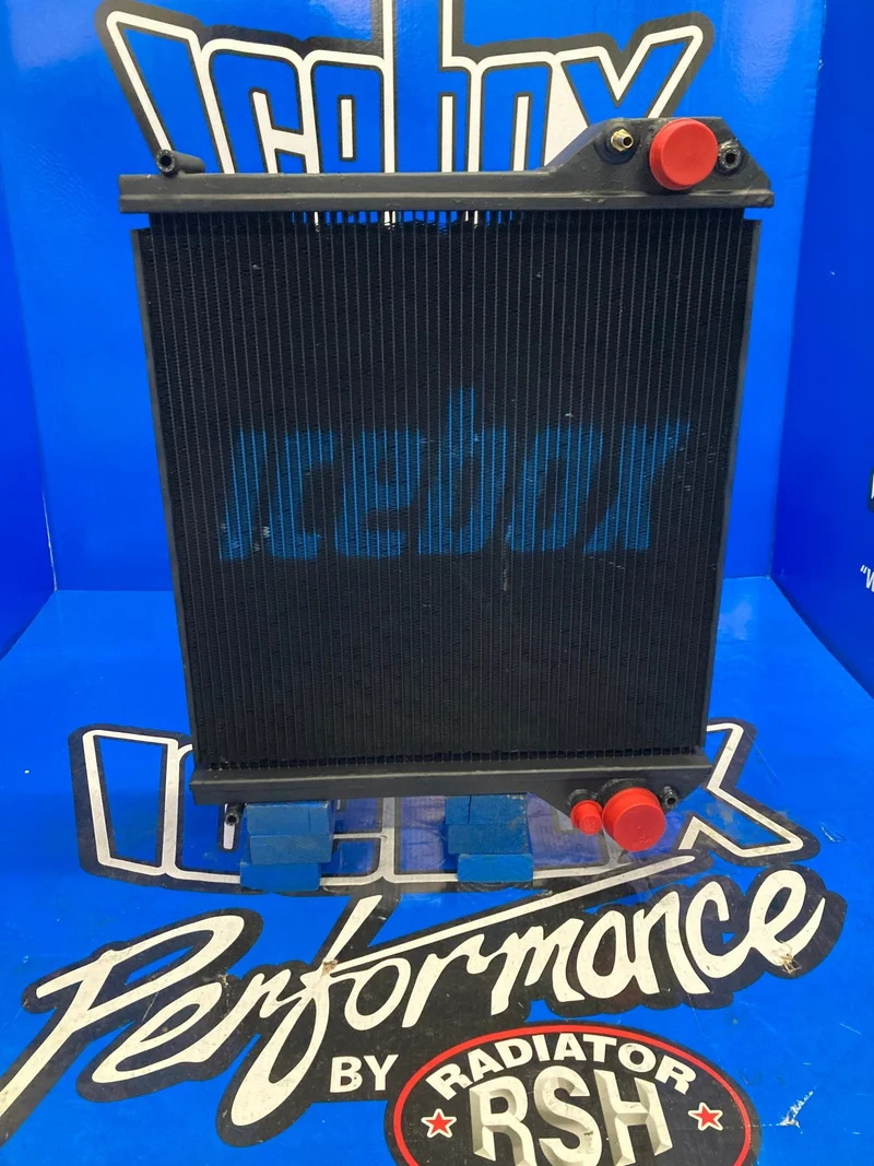 New Holland LB75B Radiator # 910058