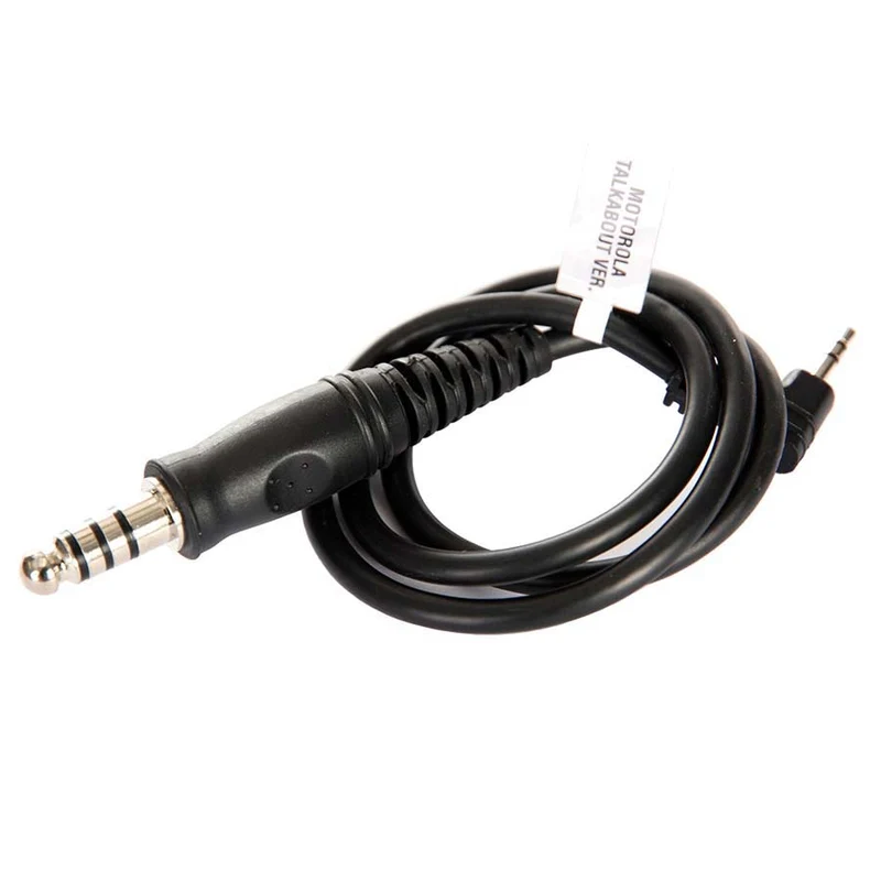 Z124 Motorola 1 pin - Zwart
