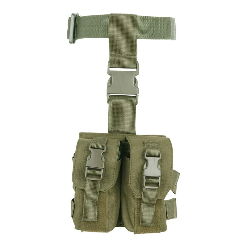 Drop leg M4 mag pouch - Groen