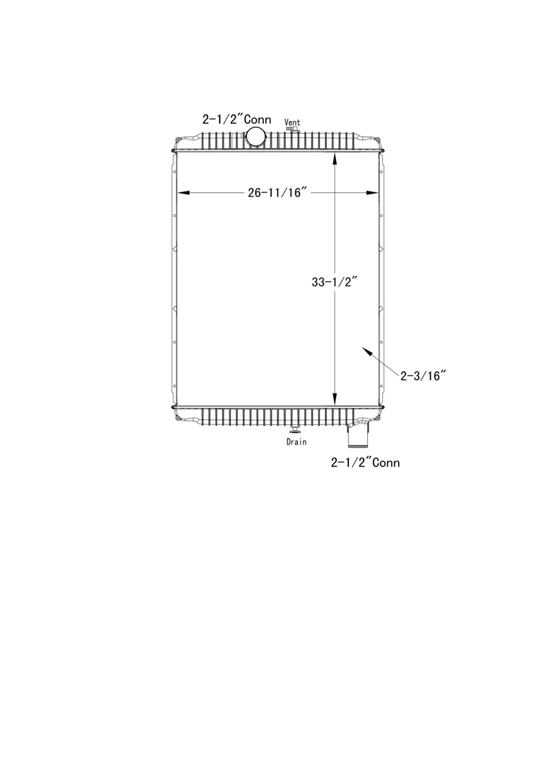 International Radiator # 603126