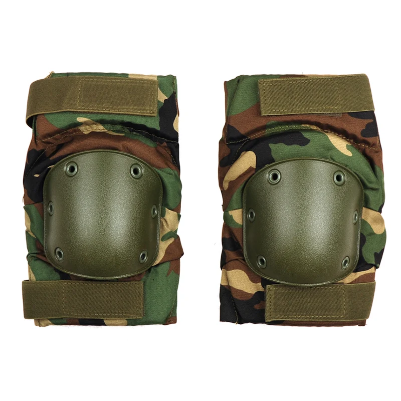 Neoprane knie bescherming - Woodland