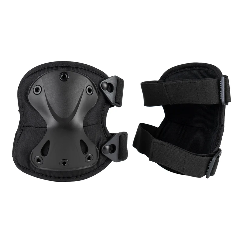 Knie bescherming 101 INC in net - Zwart