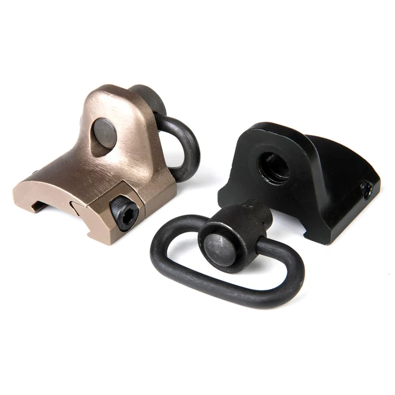 EX249 Gear Sector Rail Mount Hand Stop - Zilver/Chrome