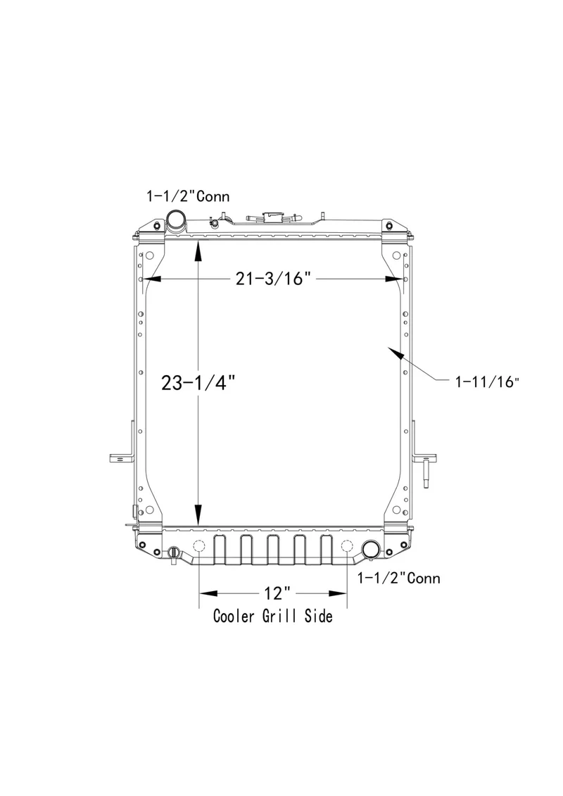 Chevrolet / GMC NPR Radiator # 602010