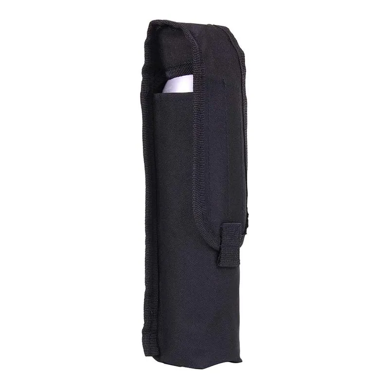 Molle pouch gas fles #L - Zwart