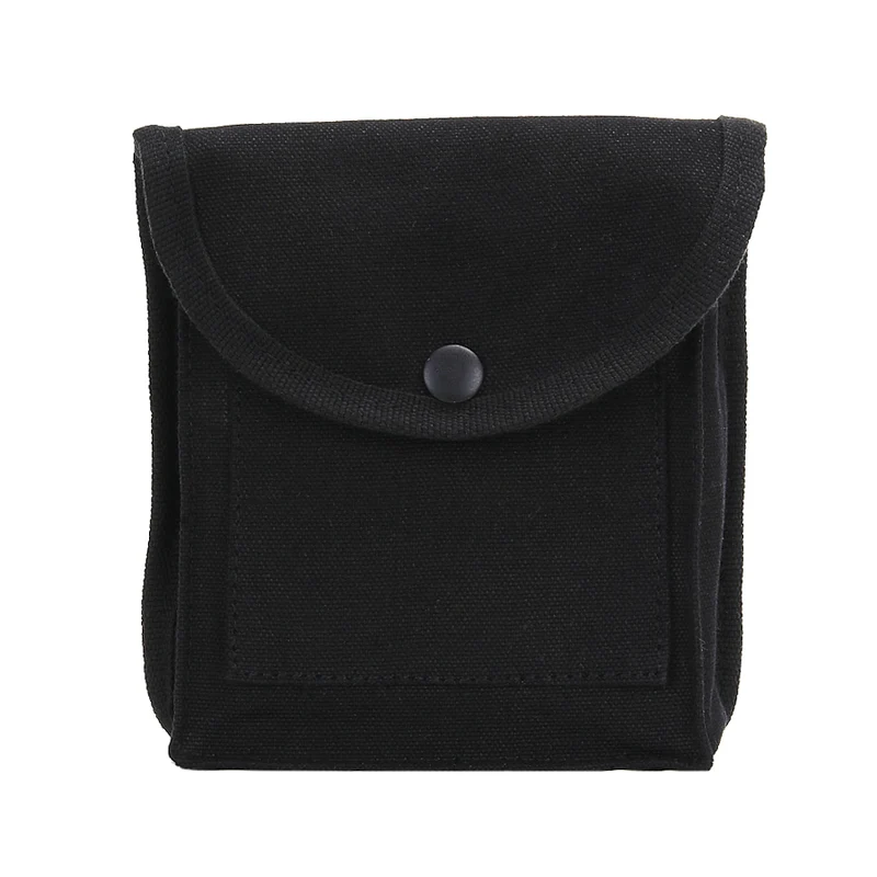 Patroon tas middel - Zwart