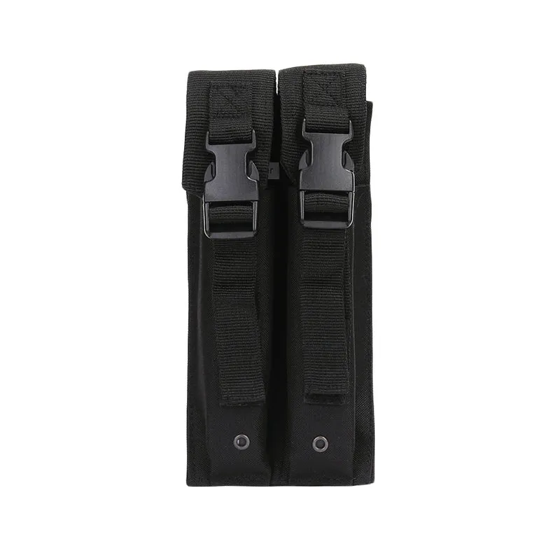Two mag pouch - Zwart